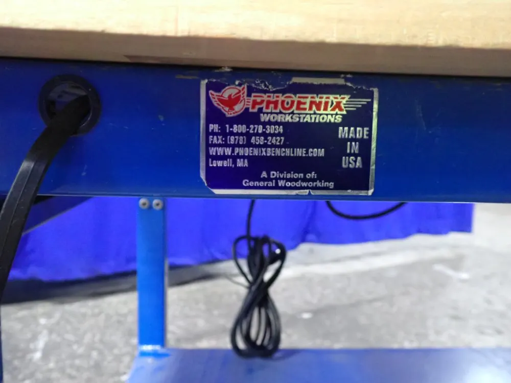 Phoneix 60" X 30" X 34" Adjustable Workbench