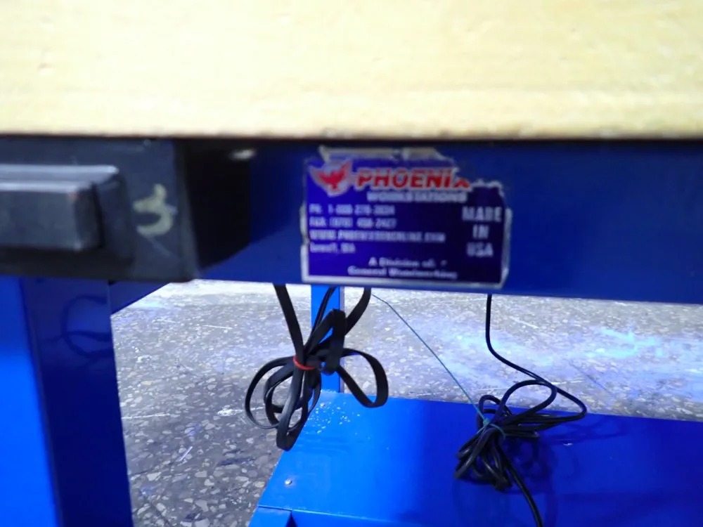 Phoneix 60" X 30" X 26" Adjustable Workbench