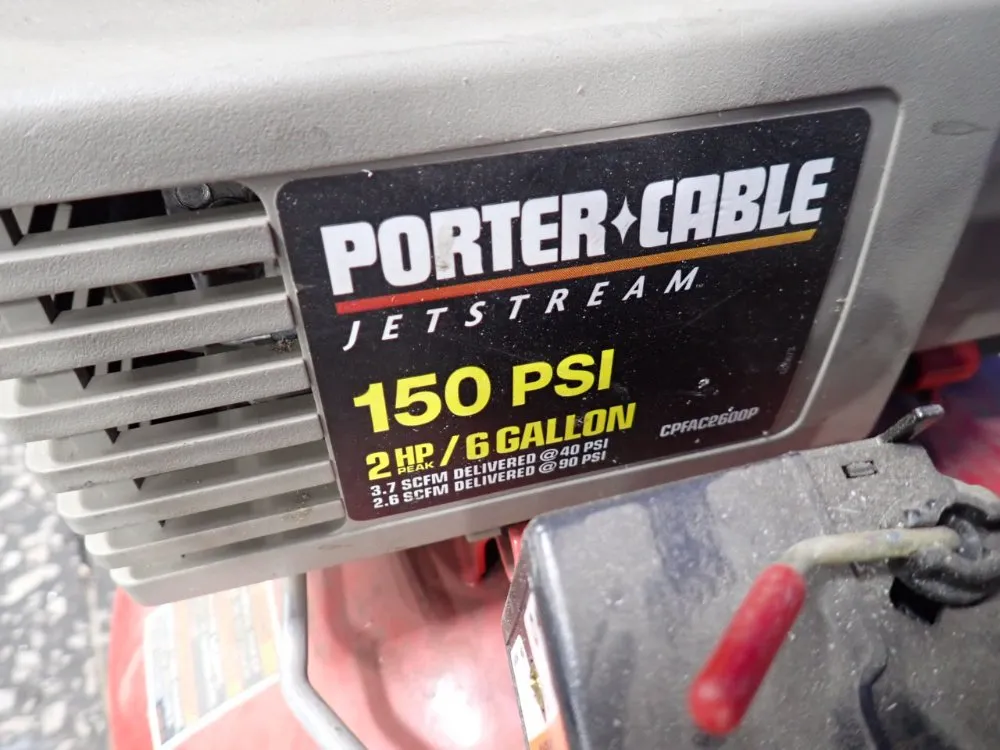 Porter And Cable 6 Gal Air Compressor