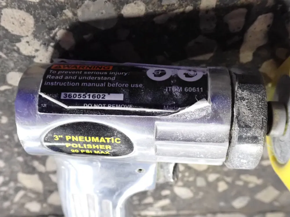 Central Pneumatic 3" Pneumatic Polisher