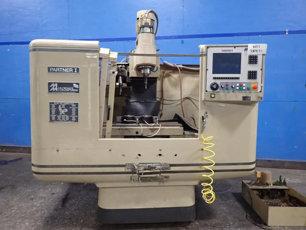 Milltronics 12" X 40" Cnc Vmc - Partner I