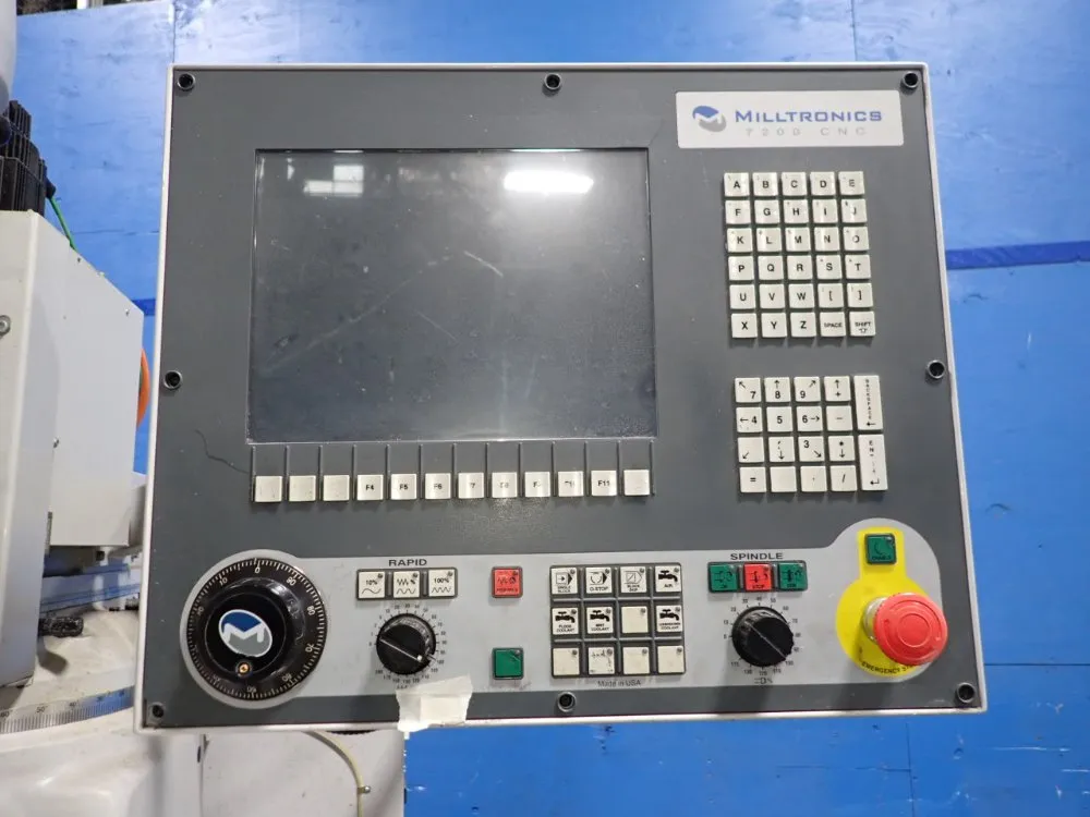 Milltronics 12" X 53" Cnc Vertical Mill - Vkm4