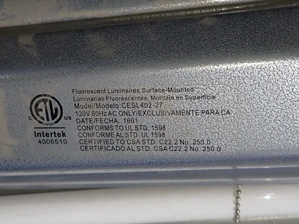 48" X 6" Light Fixtures - Cesl402-27