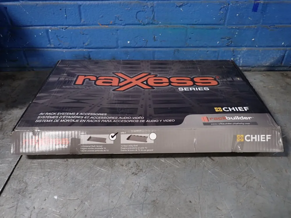 Chief 17 1/2" X 10" Universal Rack Shelf - Uns-1