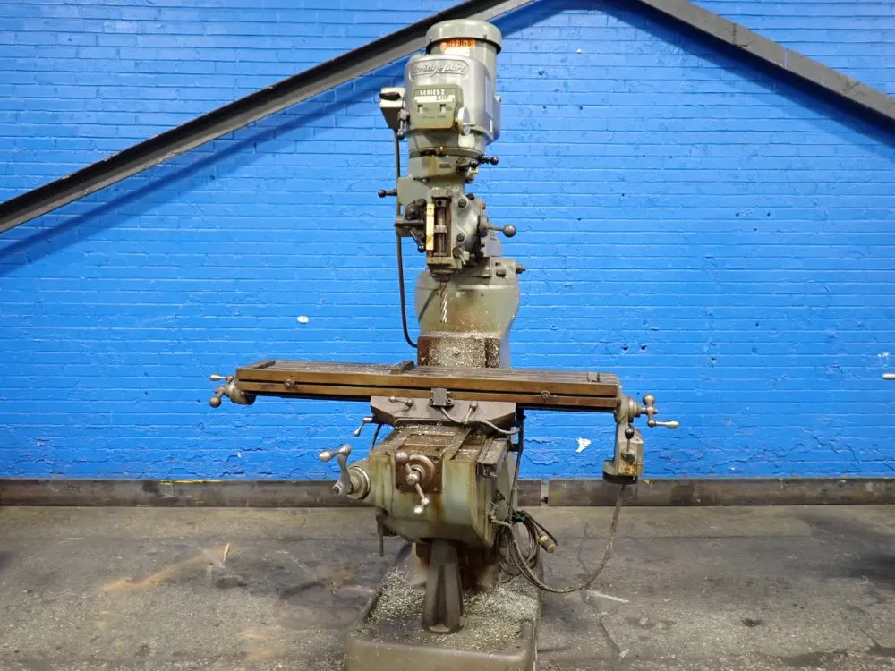 Bridgeport 48" X 9" Vertical Mill