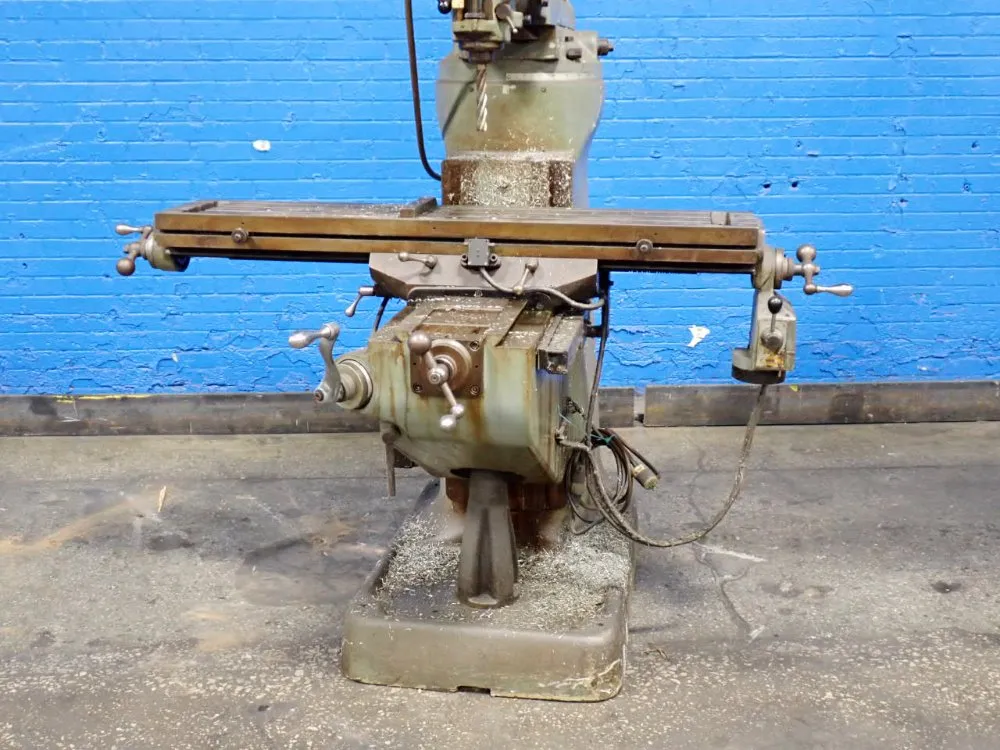 Bridgeport 48" X 9" Vertical Mill