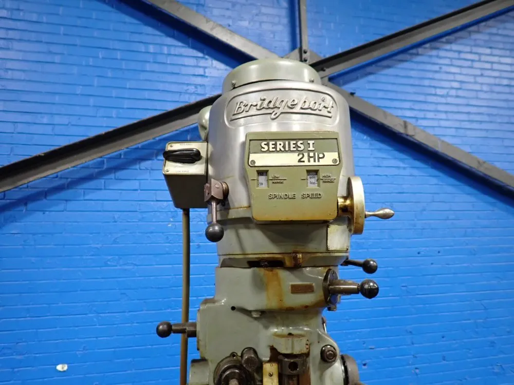 Bridgeport 48" X 9" Vertical Mill