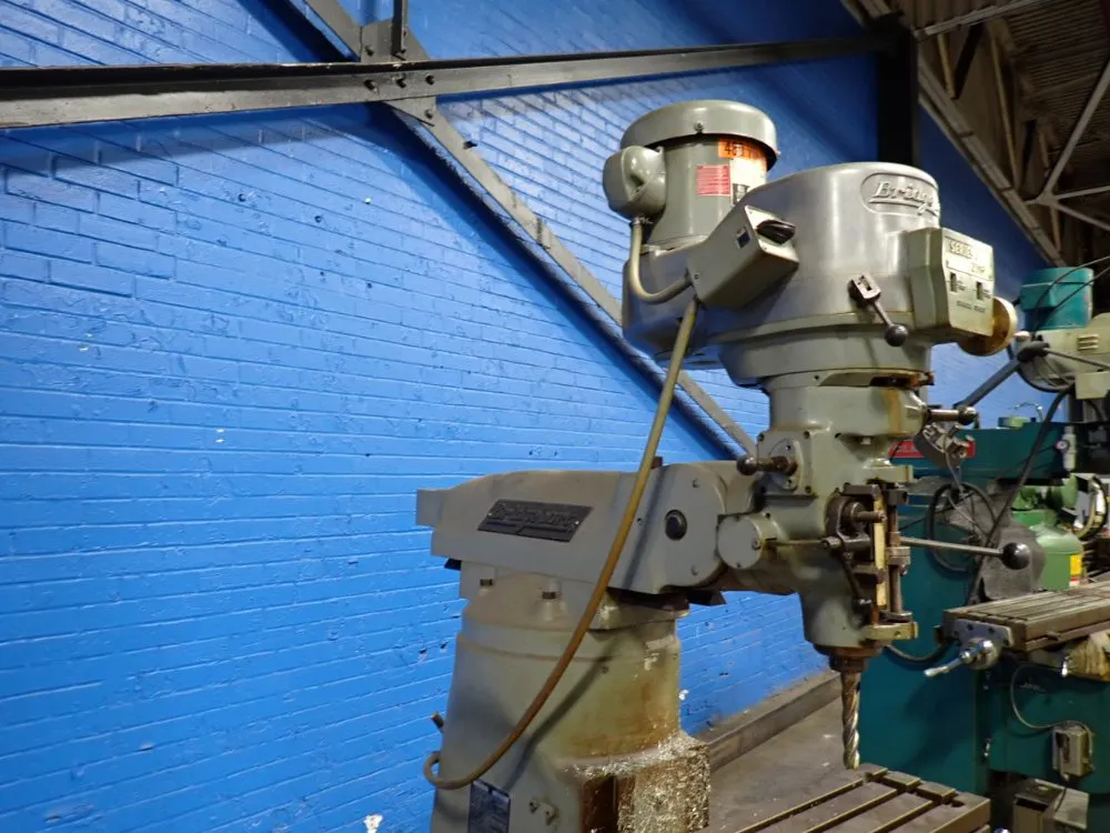 Bridgeport 48" X 9" Vertical Mill