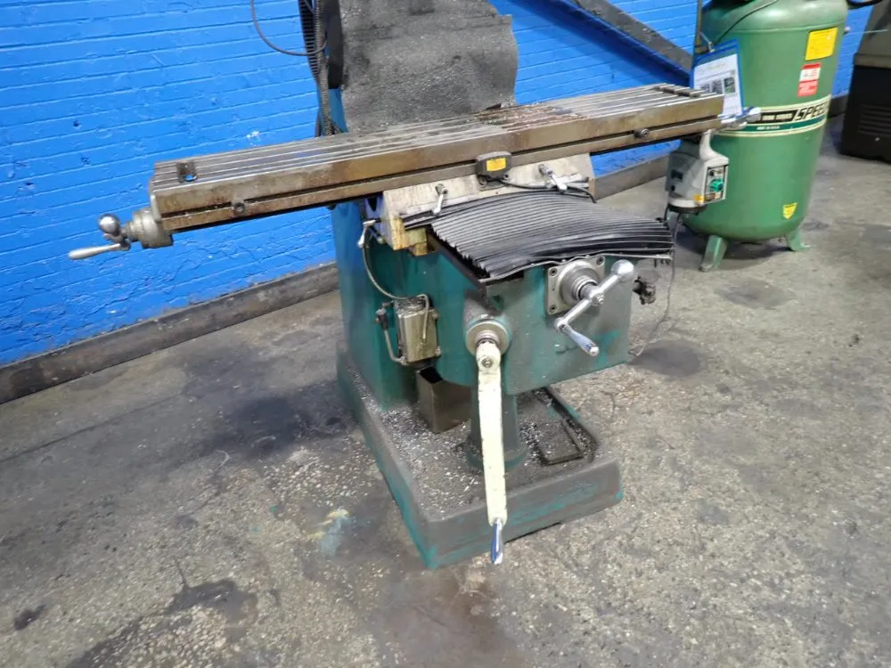 Clausing 54" X 10" Vertical Mill - 3vs08