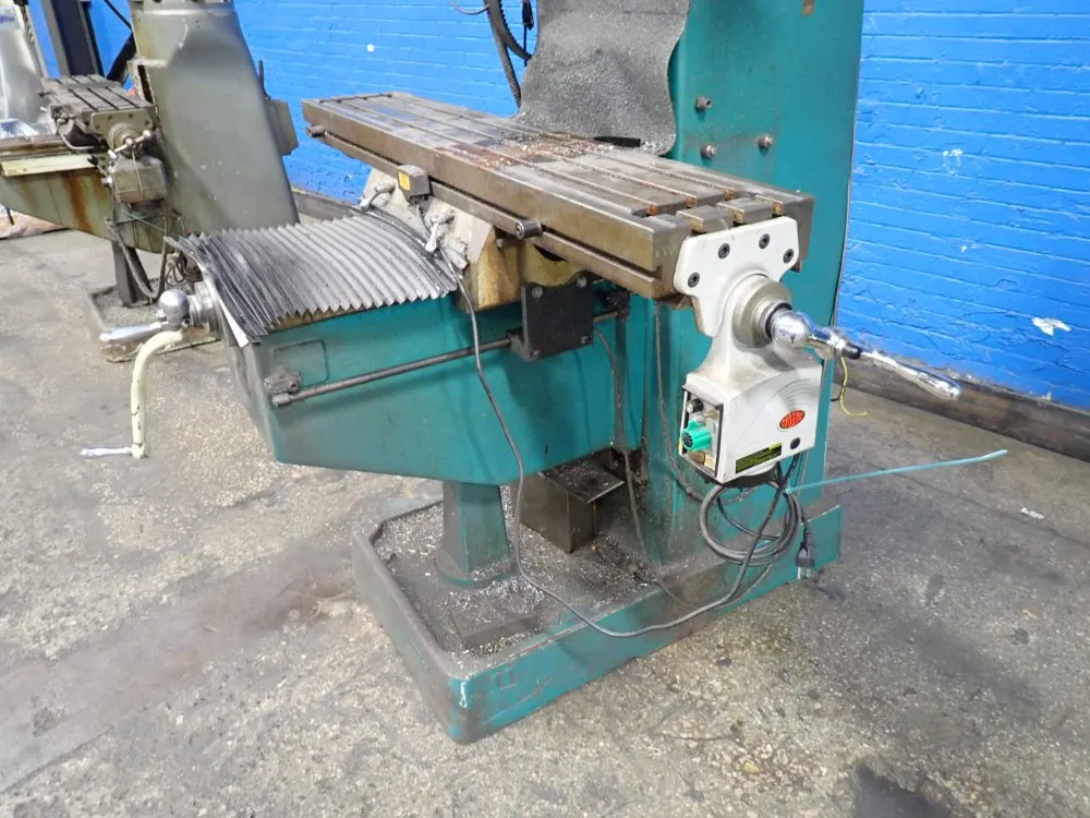 Clausing 54" X 10" Vertical Mill - 3vs08