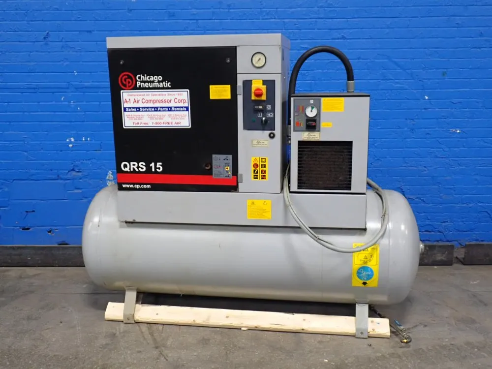 Chicago Pneumatic Air Compressor - Qrs 15 Hpd