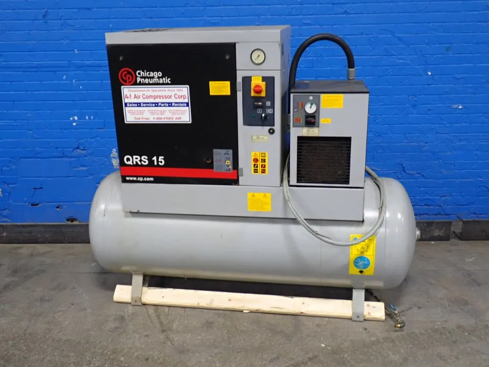 Chicago Pneumatic Air Compressor - Qrs 15 Hpd