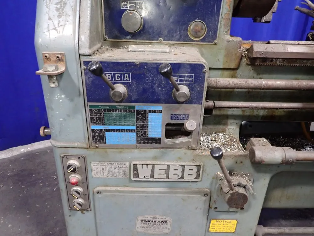 Webb 14" X 33" Lathe - Tsl-800d