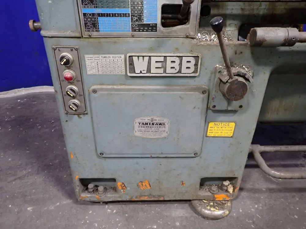 Webb 14" X 33" Lathe - Tsl-800d