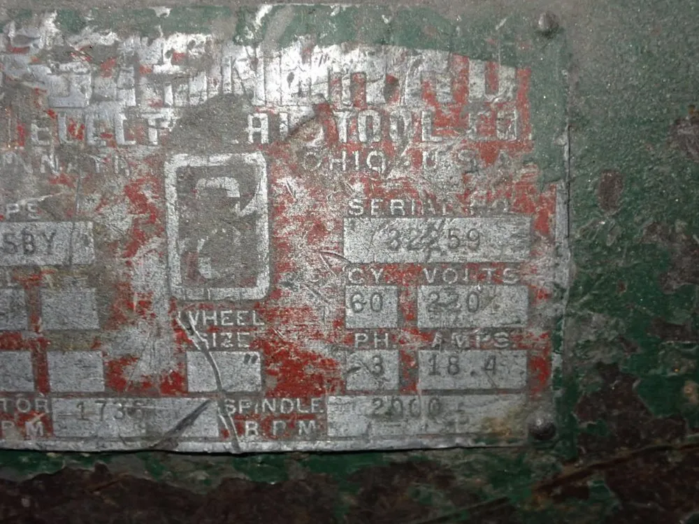 Standard Electric Tool 7.5 Hp Buffer - 7rsby