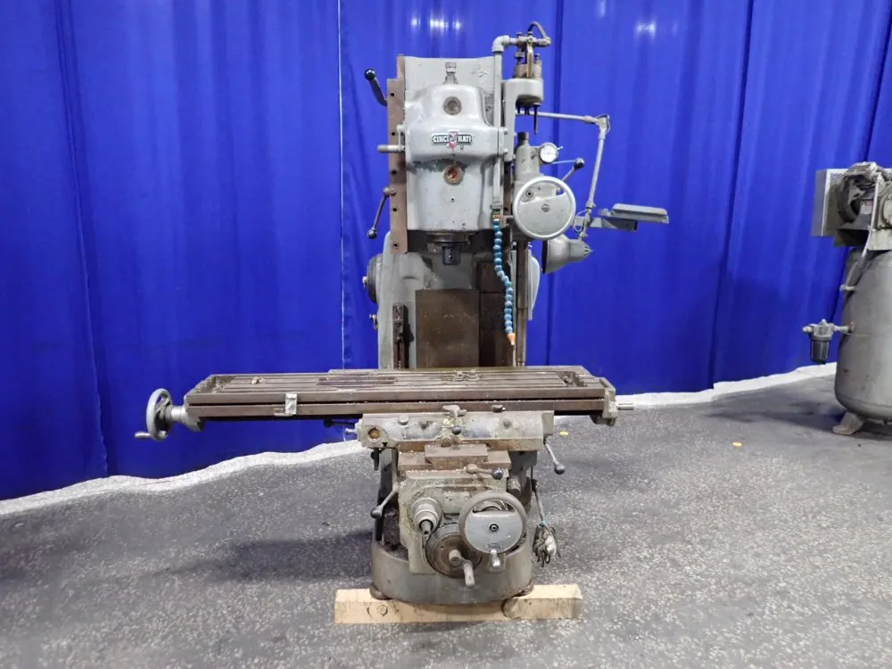Cincinnati 10" X 52 1/2" Vertical Mill - 2mi