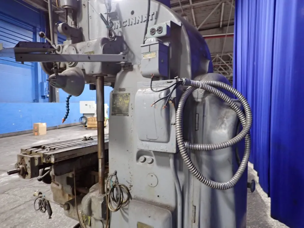 Cincinnati 10" X 52 1/2" Vertical Mill - 2mi