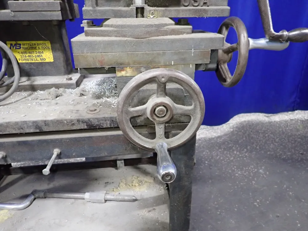 Mittler Bros Machine & Tool 1 Hp Tube Notcher