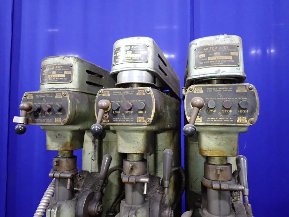 Avey 12" Multi-head Drill Press