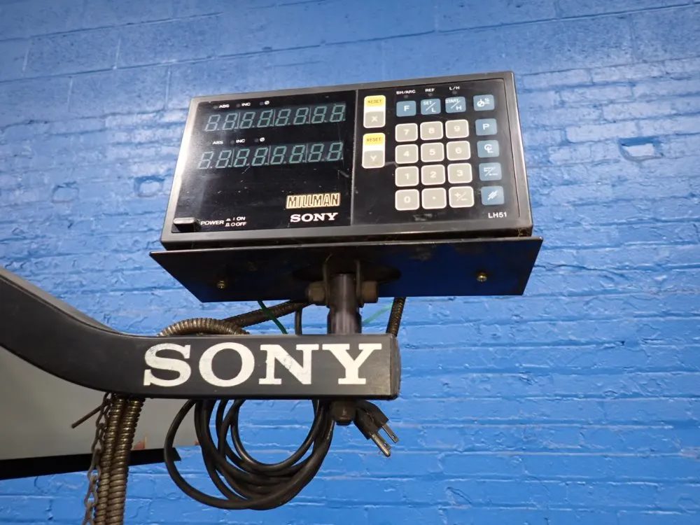 Sharp 10" X 51" Vertical Mill - Hmv