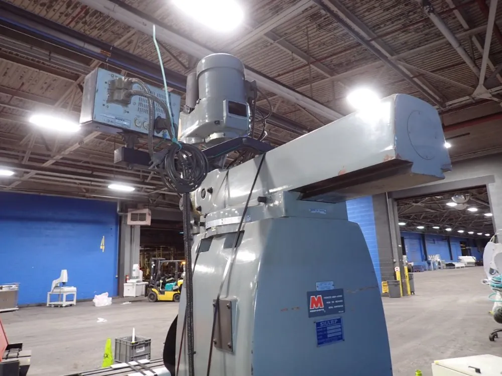 Sharp 10" X 51" Vertical Mill - Hmv