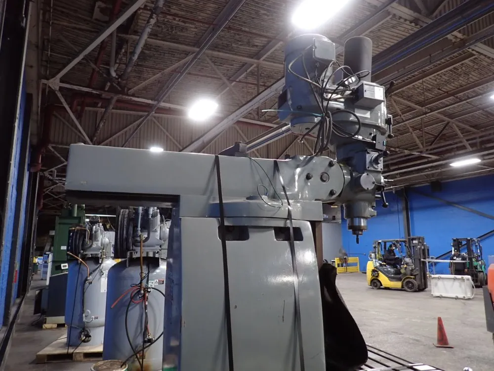 Sharp 10" X 51" Vertical Mill - Hmv