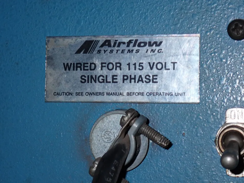 Airflow Systems 1 Hp Air Cleaner - Pac91-standard