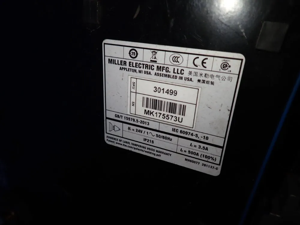 Miller Welder - Cp-252ts