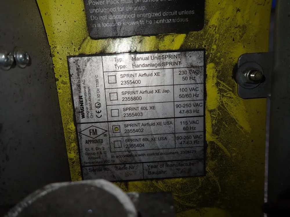 Wagner Sprint Powder Coat System - 2355402