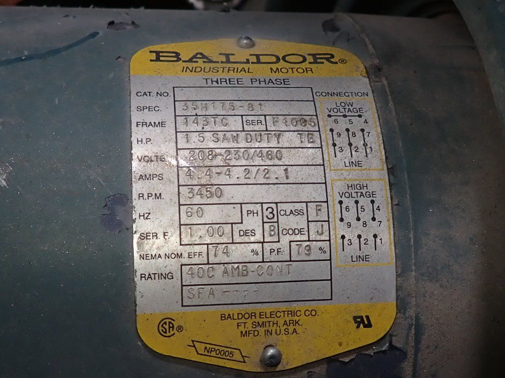 Pistorius Machine Co 10" Double Miter Saw - Mn/100