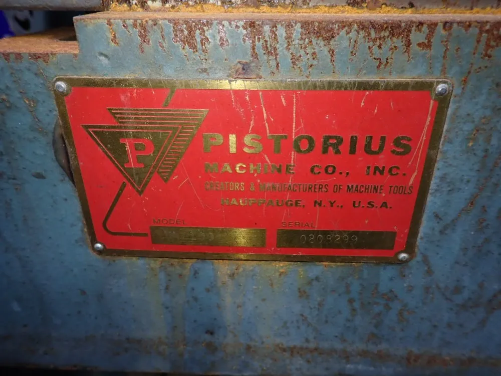 Pistorius Machine Co 10" Double Miter Saw - Mn/100