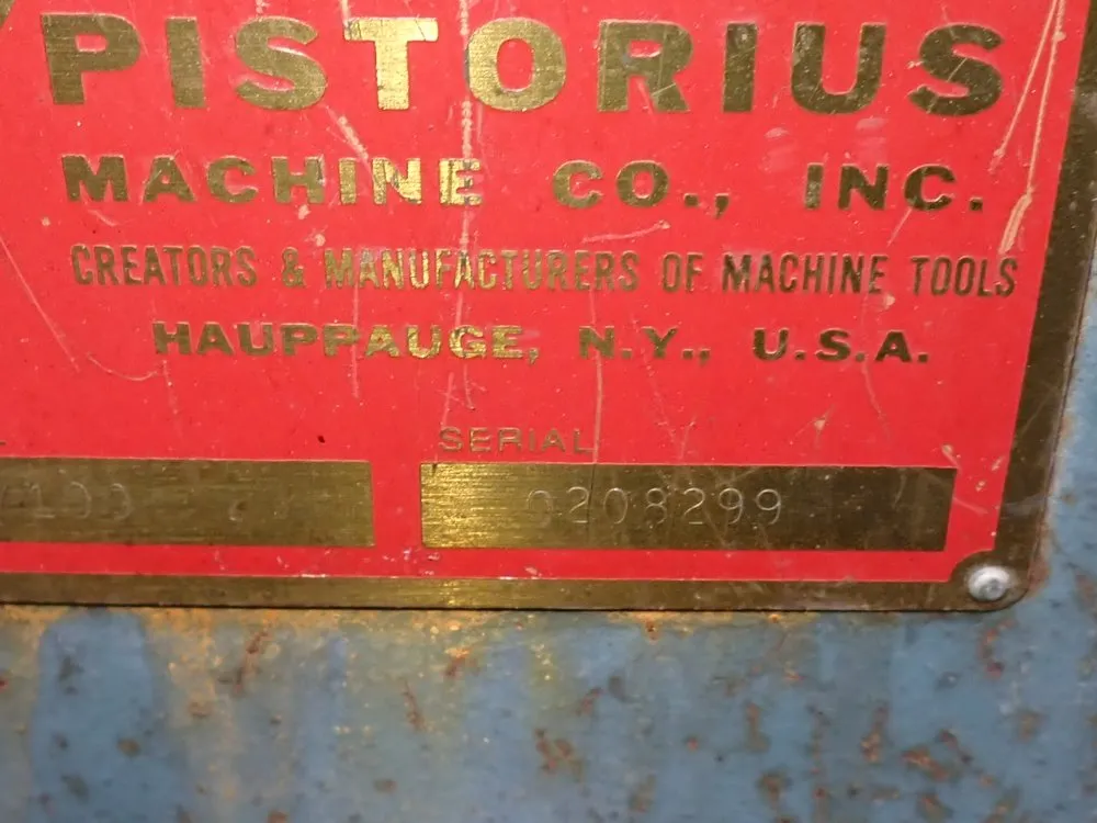 Pistorius Machine Co 10" Double Miter Saw - Mn/100