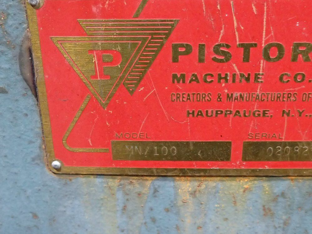 Pistorius Machine Co 10" Double Miter Saw - Mn/100