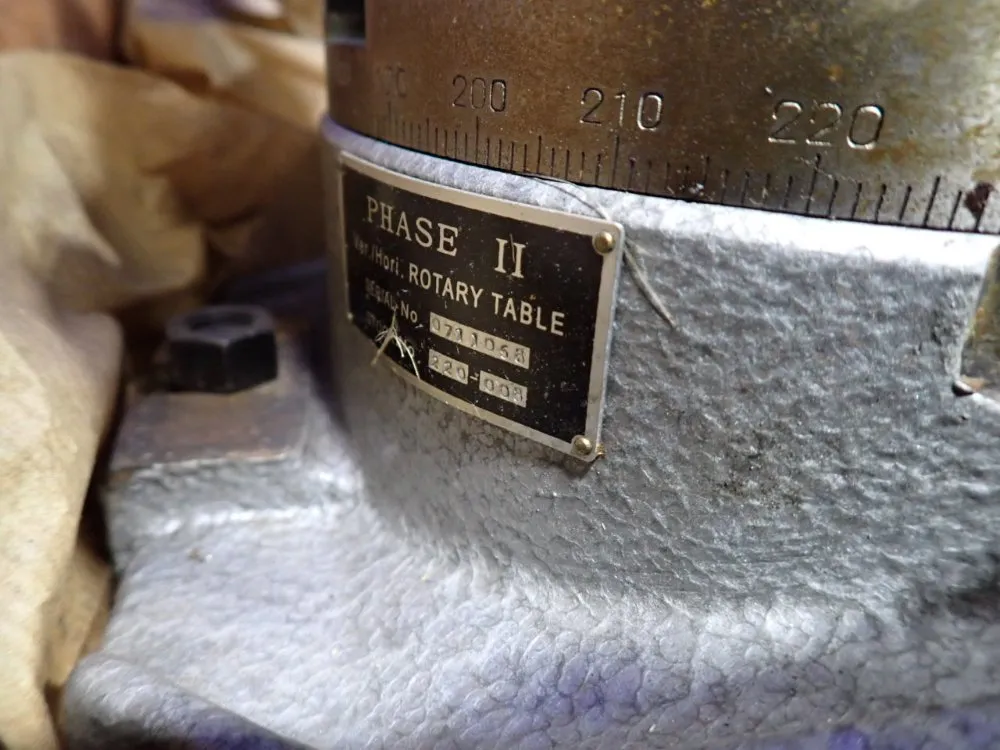 Phase 2 Rotary Table