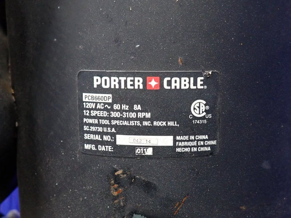 Porter Cable 15" Drill Press