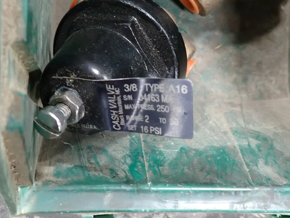 Cash Valve Pressure Regulators - A16