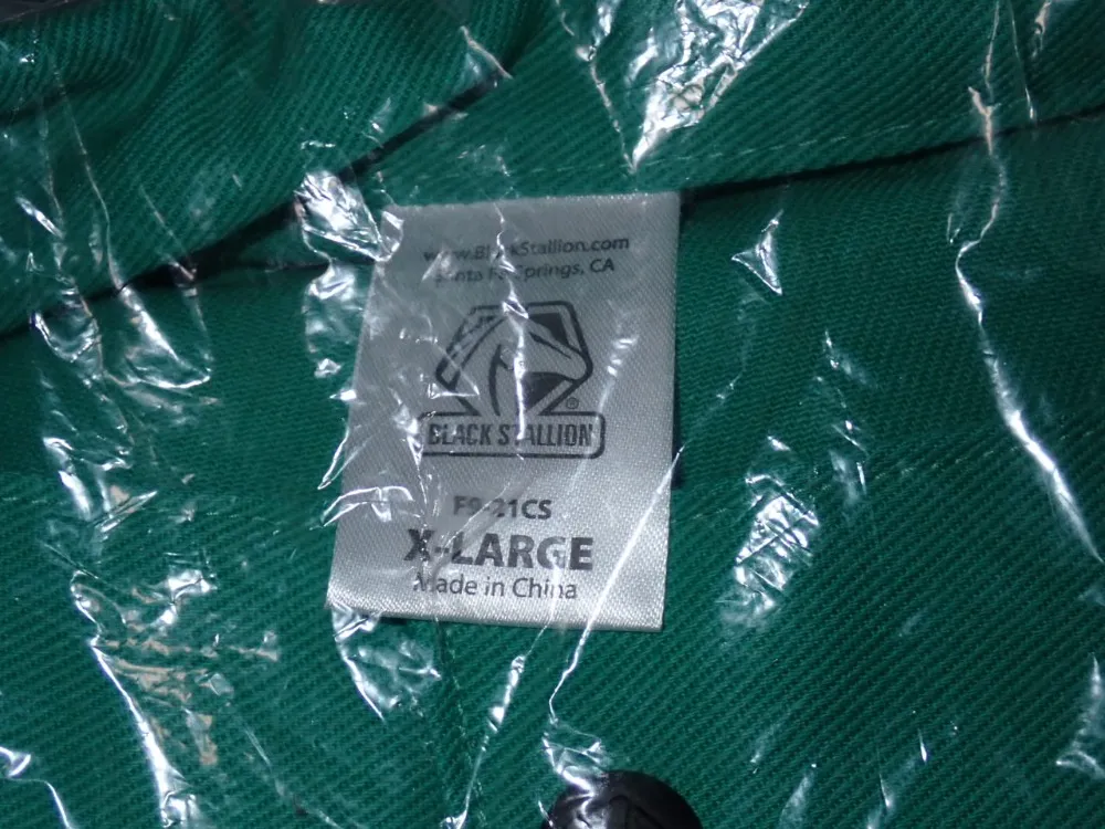 Black Stallion Xlarge Flame Resistant Welding Capes - F9-21cs