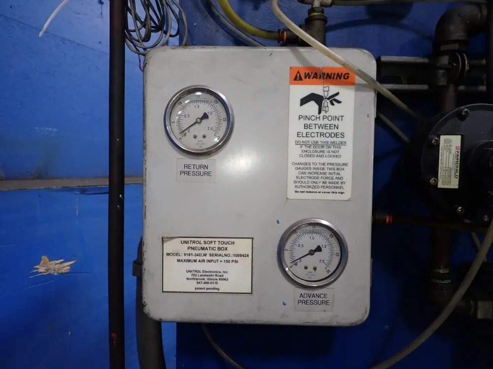 Weld Systems Intergrated 125 Kva Spot Welder - Wtc 2200