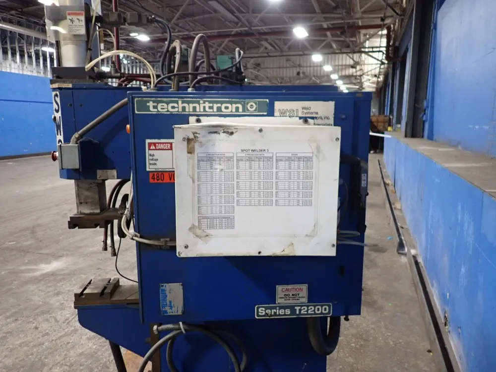 Weld Systems Intergrated 125 Kva Spot Welder - Wtc 2200