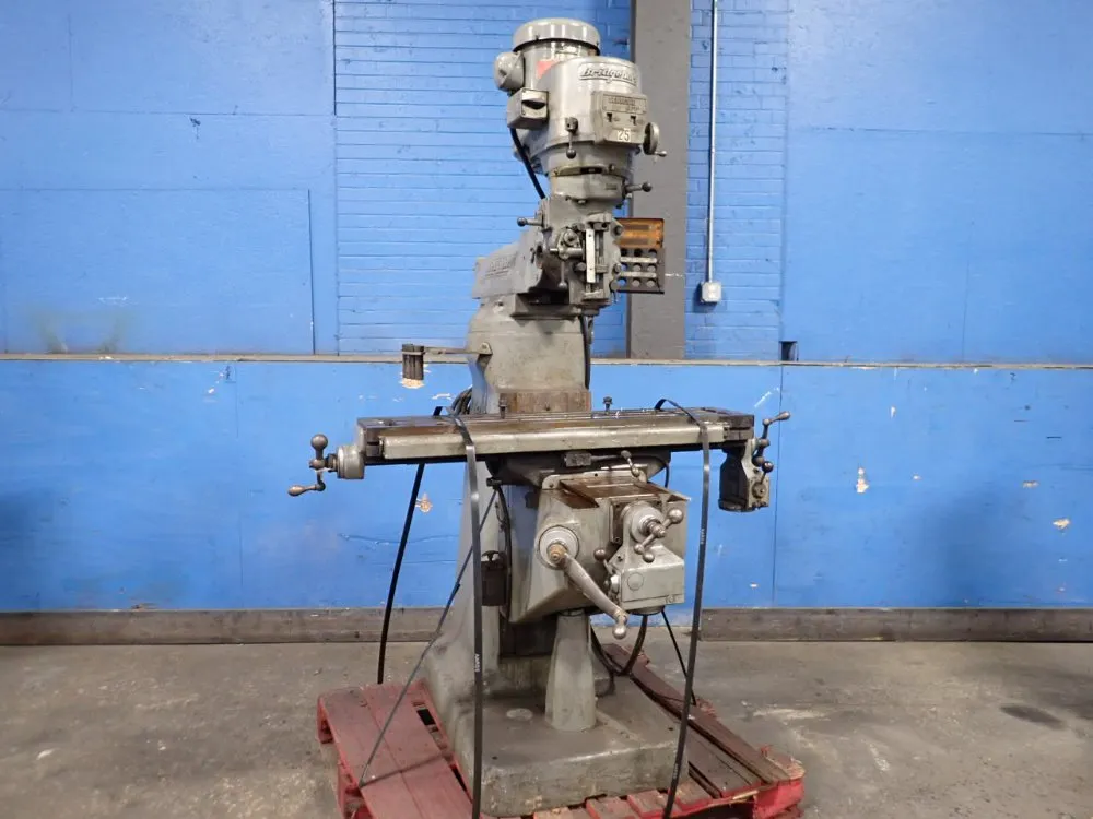 Bridgeport 9" X 42" Vertical Mill