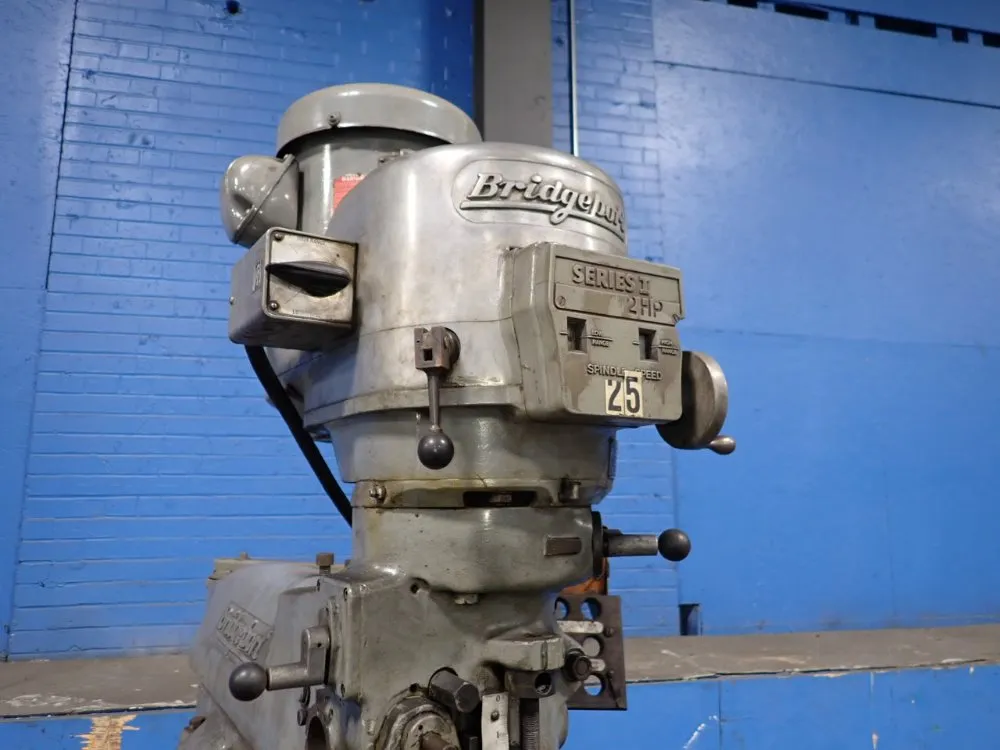 Bridgeport 9" X 42" Vertical Mill