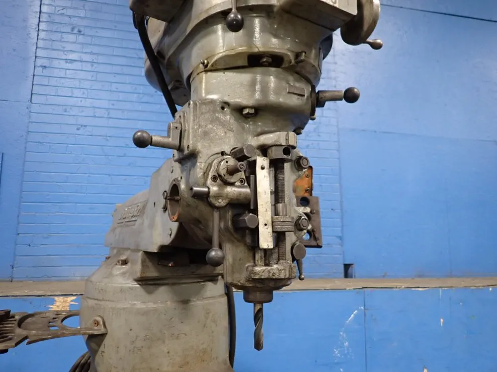 Bridgeport 9" X 42" Vertical Mill