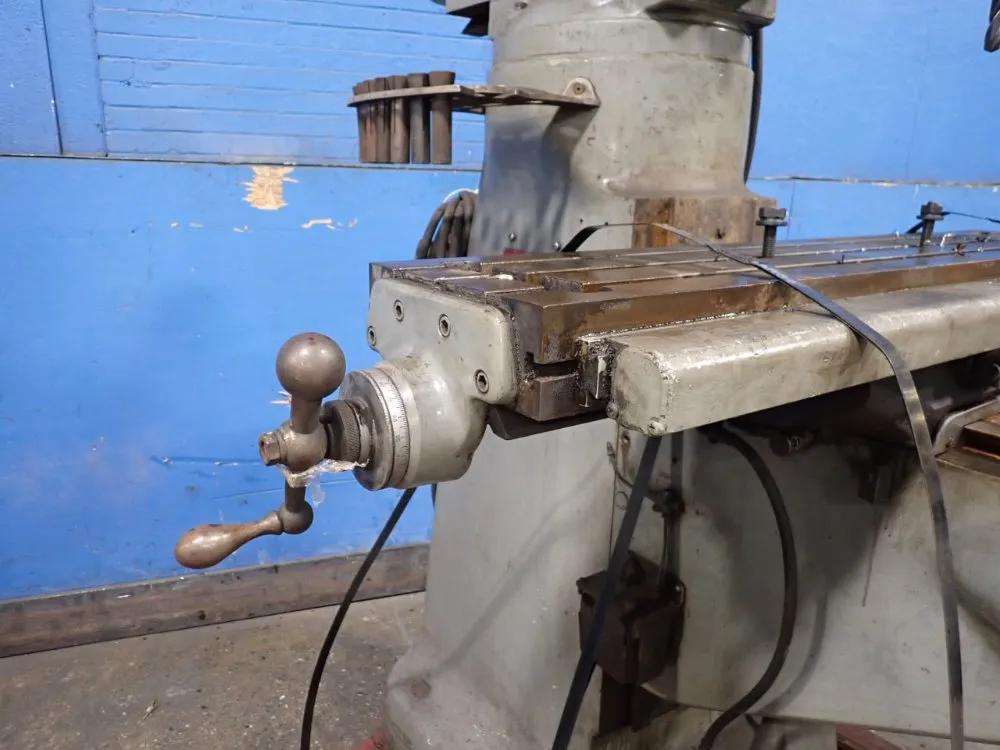 Bridgeport 9" X 42" Vertical Mill