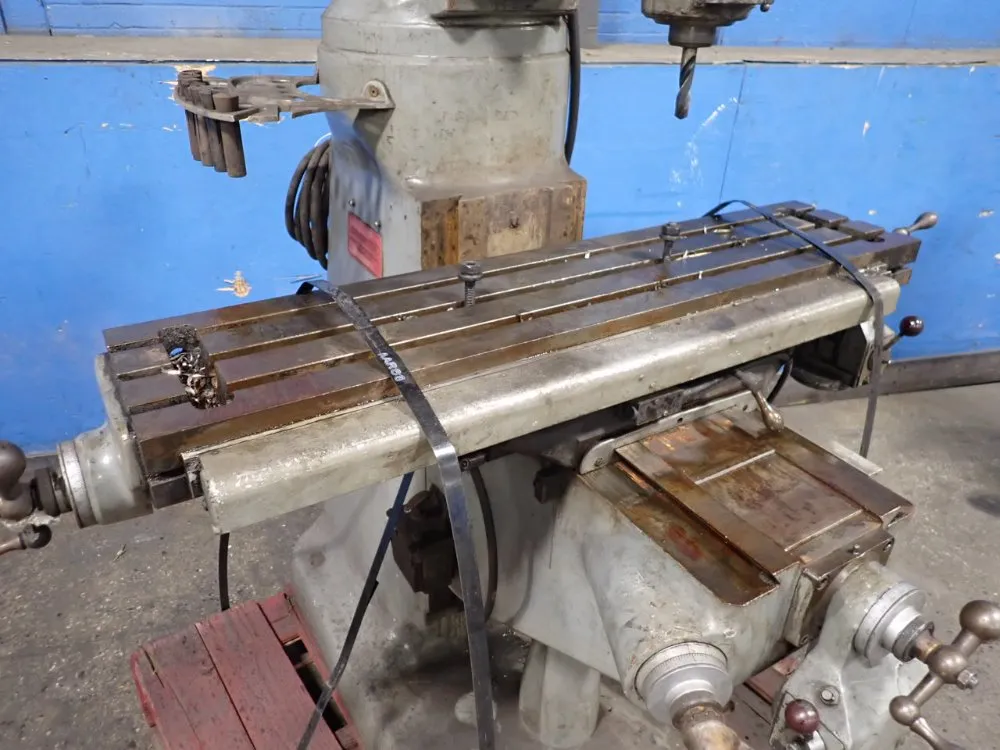 Bridgeport 9" X 42" Vertical Mill