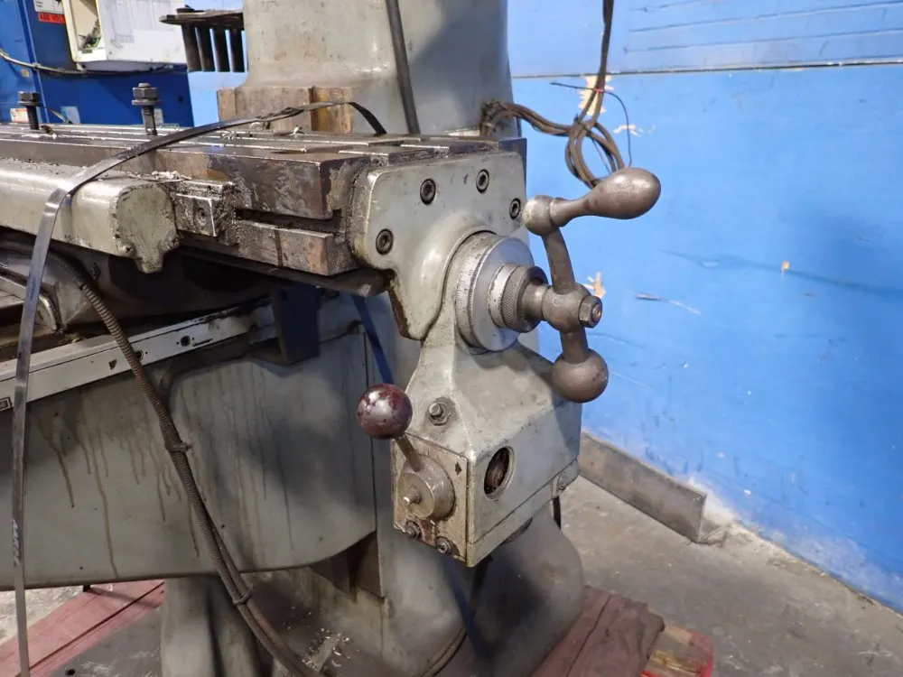 Bridgeport 9" X 42" Vertical Mill
