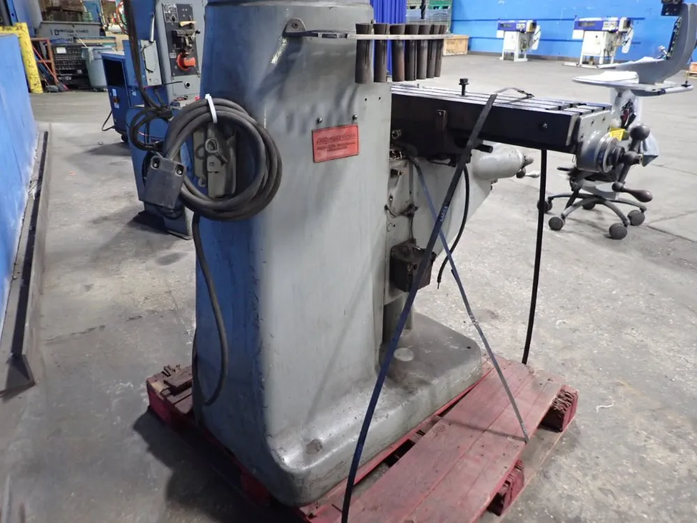 Bridgeport 9" X 42" Vertical Mill