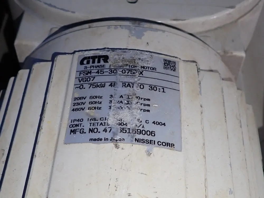 Fbe Corp 0.75 Kw Granulator - Sr-1013