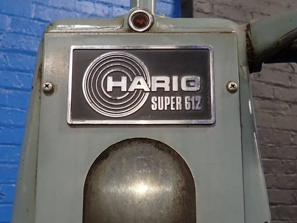 Harig 6" X 12" Surface Grinder - Super 612