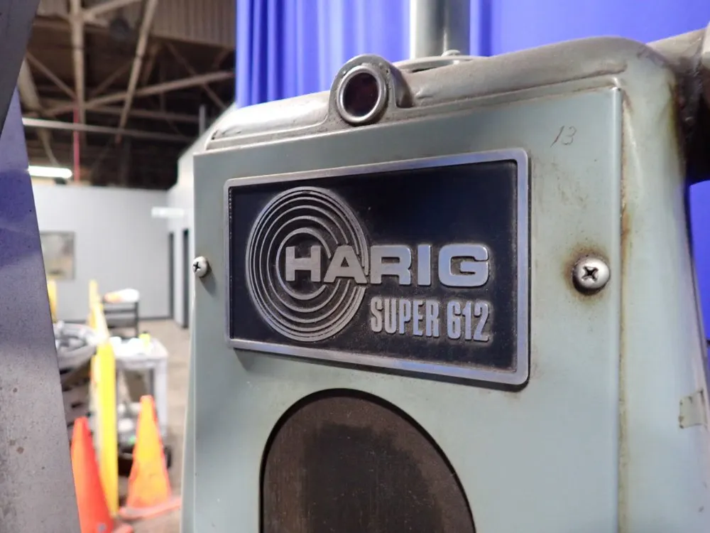 Harig Products Surface Grinder - Super 612