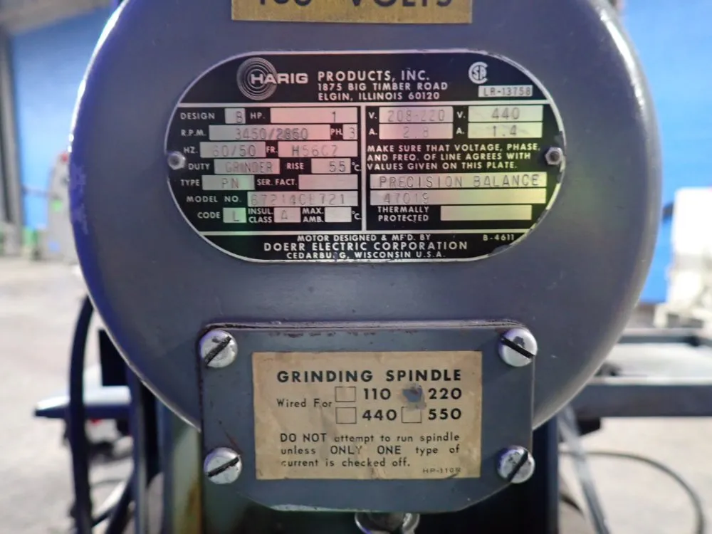 Harig Products Surface Grinder - Super 612